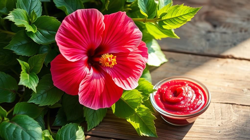 hibiscus flower extraction method