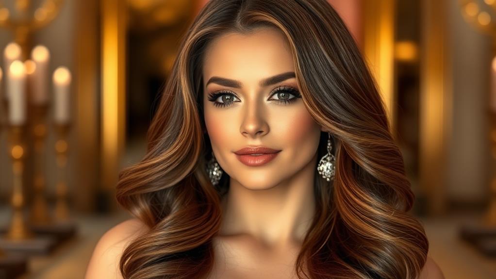 hollywood glamour hair waves