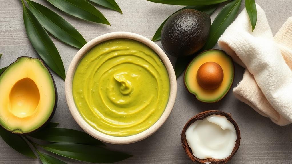 hydrating avocado face treatment