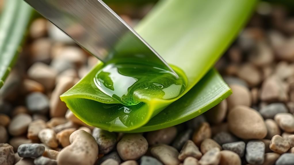 soothing aloe vera gel